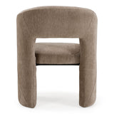 Tan Fabric Dining Chair | OROA Modern Weaver