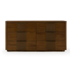 Modern European furniture - Acacia Modern 6-Drawer Dresser - www.oroa.com