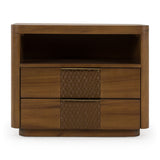 Acacia Modern 2-Drawer Nightstand | OROA Modern Salazar