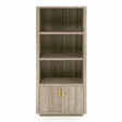 Travertine Vertical Bookcase | OROA Modern Roma | Oroa.com