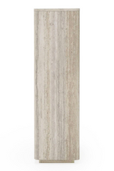 Travertine Vertical Bookcase | OROA Modern Roma | Oroa.com