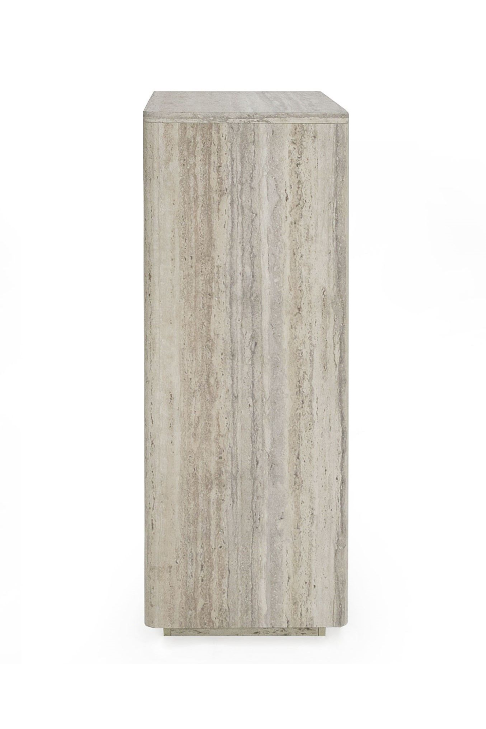 Travertine 4-Drawer Desk | OROA Modern Roma | Oroa.com