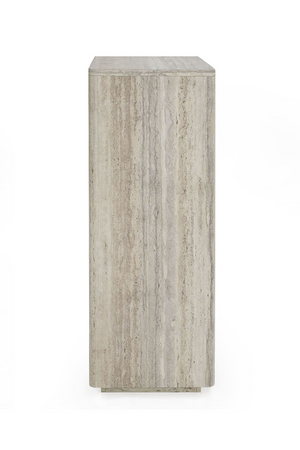 Travertine 4-Drawer Desk | OROA Modern Roma | Oroa.com