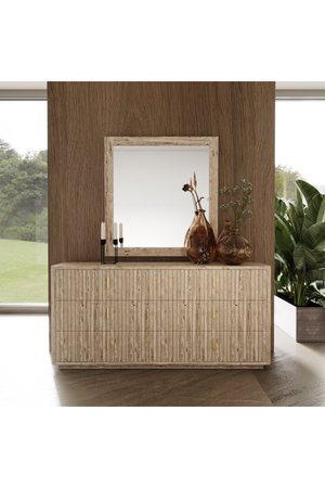 Travertine 6-Drawer Dresser | OROA Modern Roma | Oroa.com