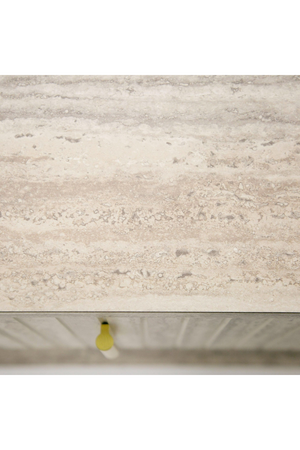 Travertine 1-Drawer Nightstand | OROA Modern Roma | Oroa.com