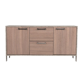 Modern European furniture - Brown Oak Office File Cabinet  - www.oroa.com