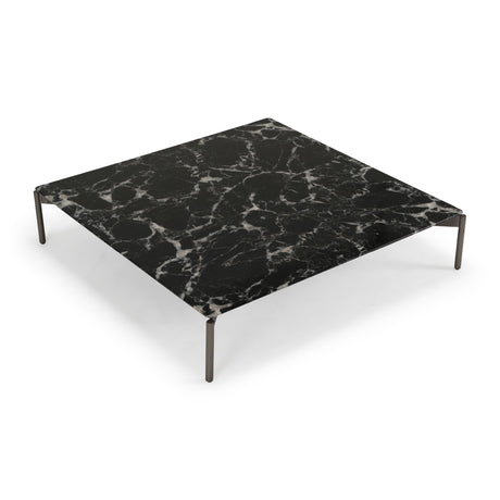 Modern European furniture - Black Marble Look Coffee Table - www.oroa.com