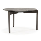 Gray Marble Look Side Table | OROA Modern Lothal