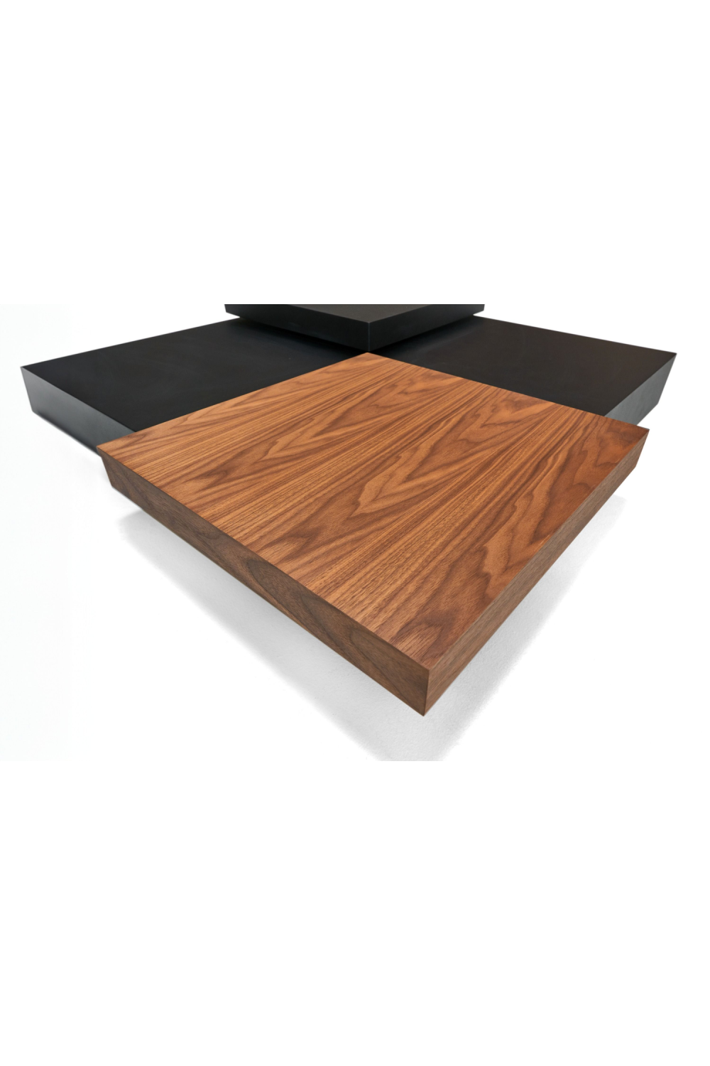 Black Adjustable Storage Coffee Table | OROA Modern Ambry | Oroa.com