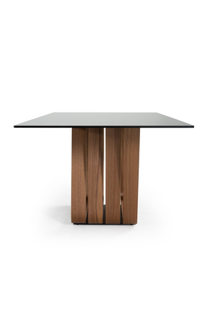 Gray Glass Dining Table | OROA Modern Solvang | Oroa.com