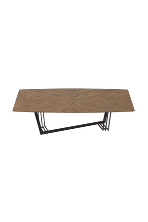 Minimalist Walnut Dining Table | OROA Modern Gilroy | Oroa.com