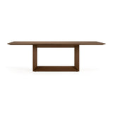 Wooden Beveled Edge Dining Table | OROA Modern Channa