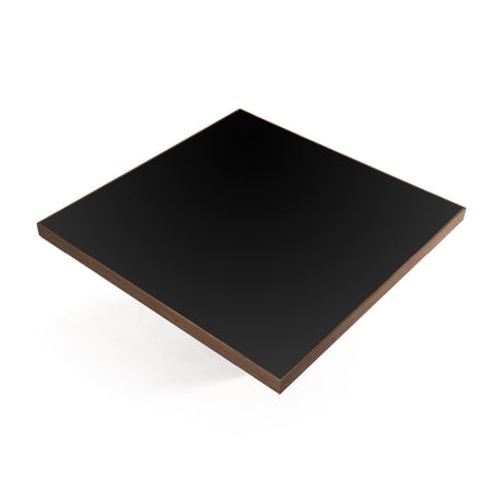 Modern European furniture - Black Glass Square Dining Table - www.oroa.com