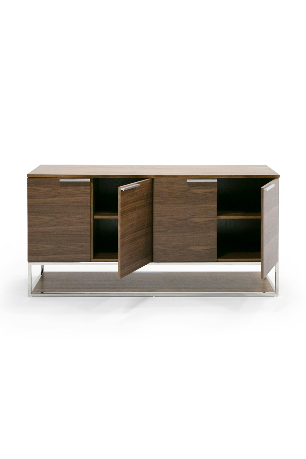 Walnut 4-Door Sideboard | OROA Modern Heloise | Oroa.com