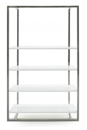 White High-Gloss Bookshelf | OROA Modern Fauna | Oroa.com
