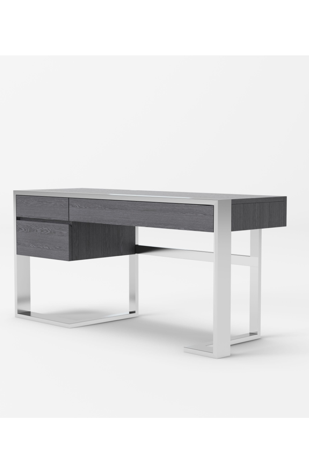 Gray Elm 3-Drawer Desk | OROA Modern Fauna | Oroa.com