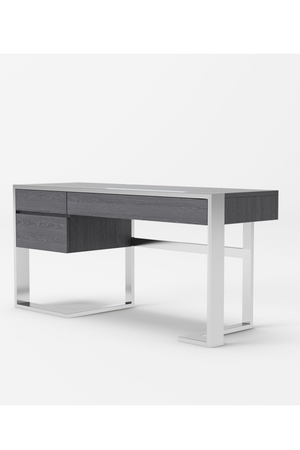 Gray Elm 3-Drawer Desk | OROA Modern Fauna | Oroa.com