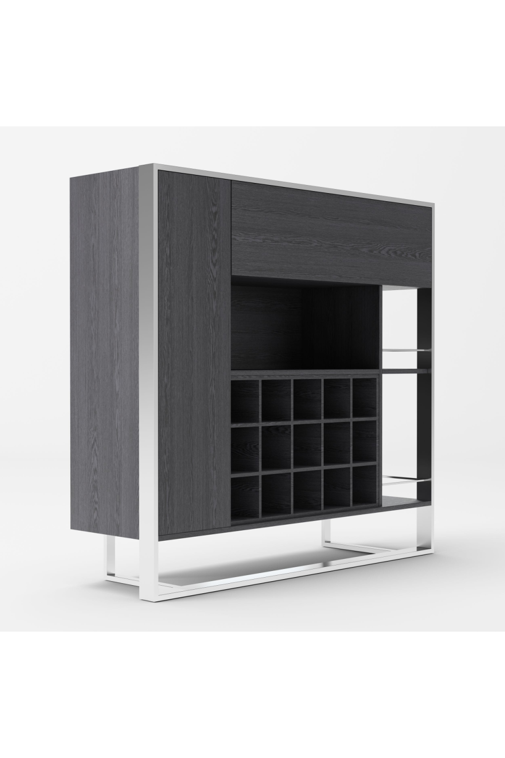 Gray Elm Wine Cabinet | OROA Modern Fauna | Oroa.com