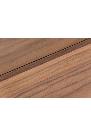 Walnut Veneer 4-Door Sideboard | OROA Modern Gilroy | Oroa.com