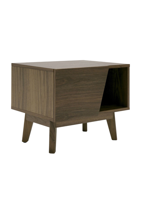 Solid Wood 1-Drawer Nightstand | OROA Modern Abelard | Oroa.com