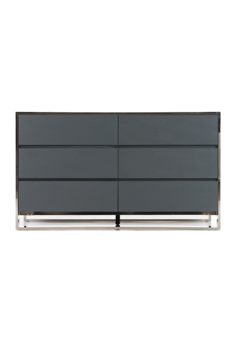 Gray Elm 6-Drawer Dresser | OROA Modern Jolene | Oroa.com