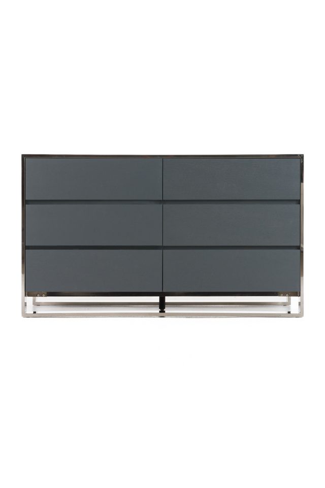 Gray Elm 6-Drawer Dresser | OROA Modern Jolene | Oroa.com