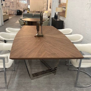   Stainless-Steel Base Dining Table | Oroa.com