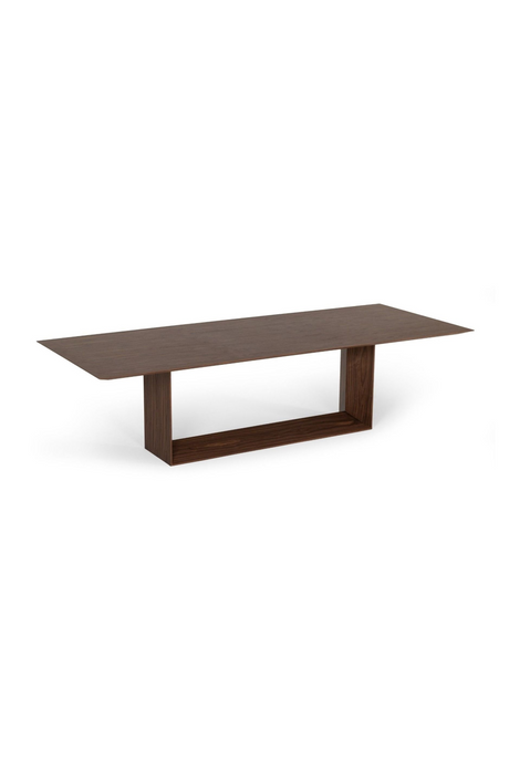 Walnut Veneer Dining Table | OROA Modern Channa | Oroa.com
