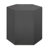 Hexagonal Gray End Table M | OROA Modern Newmont