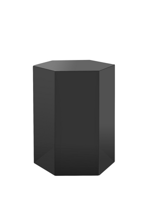 Hexagonal Gray End Table L | OROA Modern Newmont | Oroa.com