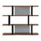Wooden 4-Shelf Bookcase | OROA Modern Brewer | Oroa.com