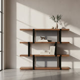 Wooden 4-Shelf Bookcase | OROA Modern Brewer | Oroa.com