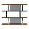Wooden 4-Shelf Bookcase | OROA Modern Brewer | Oroa.com