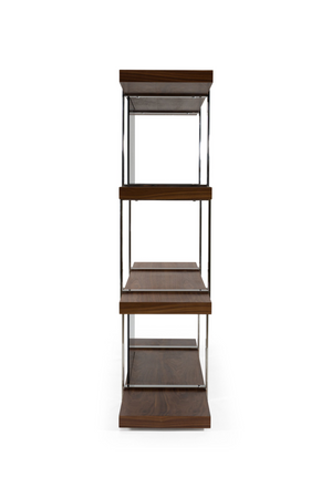Wooden 4-Shelf Bookcase | OROA Modern Brewer | Oroa.com