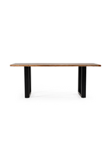 Solid Acacia Dining Table | OROA Modern Taylor  | Oroa.com