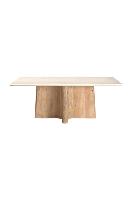 Cream Marble Dining Table | OROA Modern Harley | Oroa.com