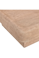 Natural Mango Wood Coffee Table | OROA Modern Bruno | Oroa.com