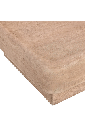 Natural Mango Wood Coffee Table | OROA Modern Bruno | Oroa.com