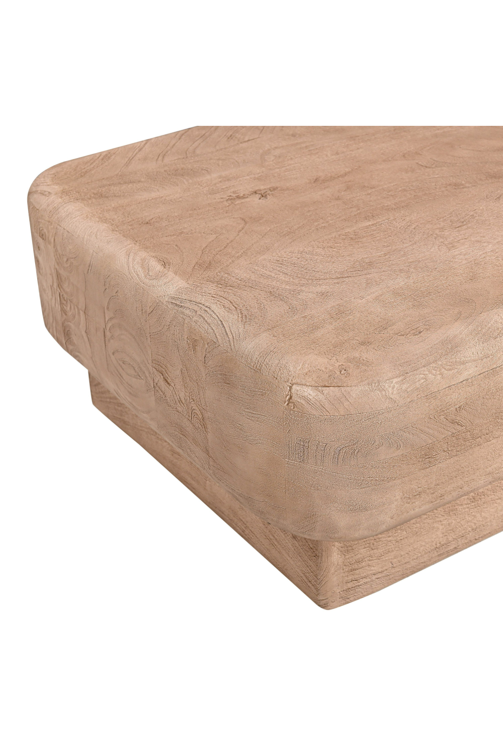 Natural Mango Wood Coffee Table | OROA Modern Bruno | Oroa.com