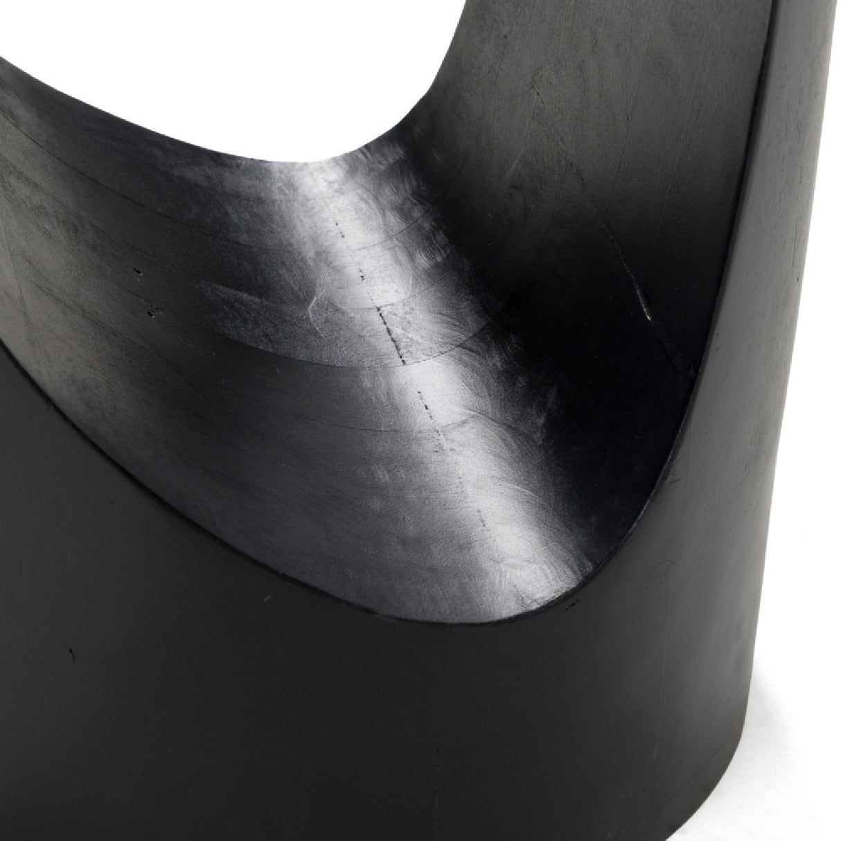 Black Wooden End Table | OROA Modern Tracy