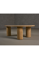 Freeform Travertine Coffee Table | OROA Modern Gracemont | Oroa.com