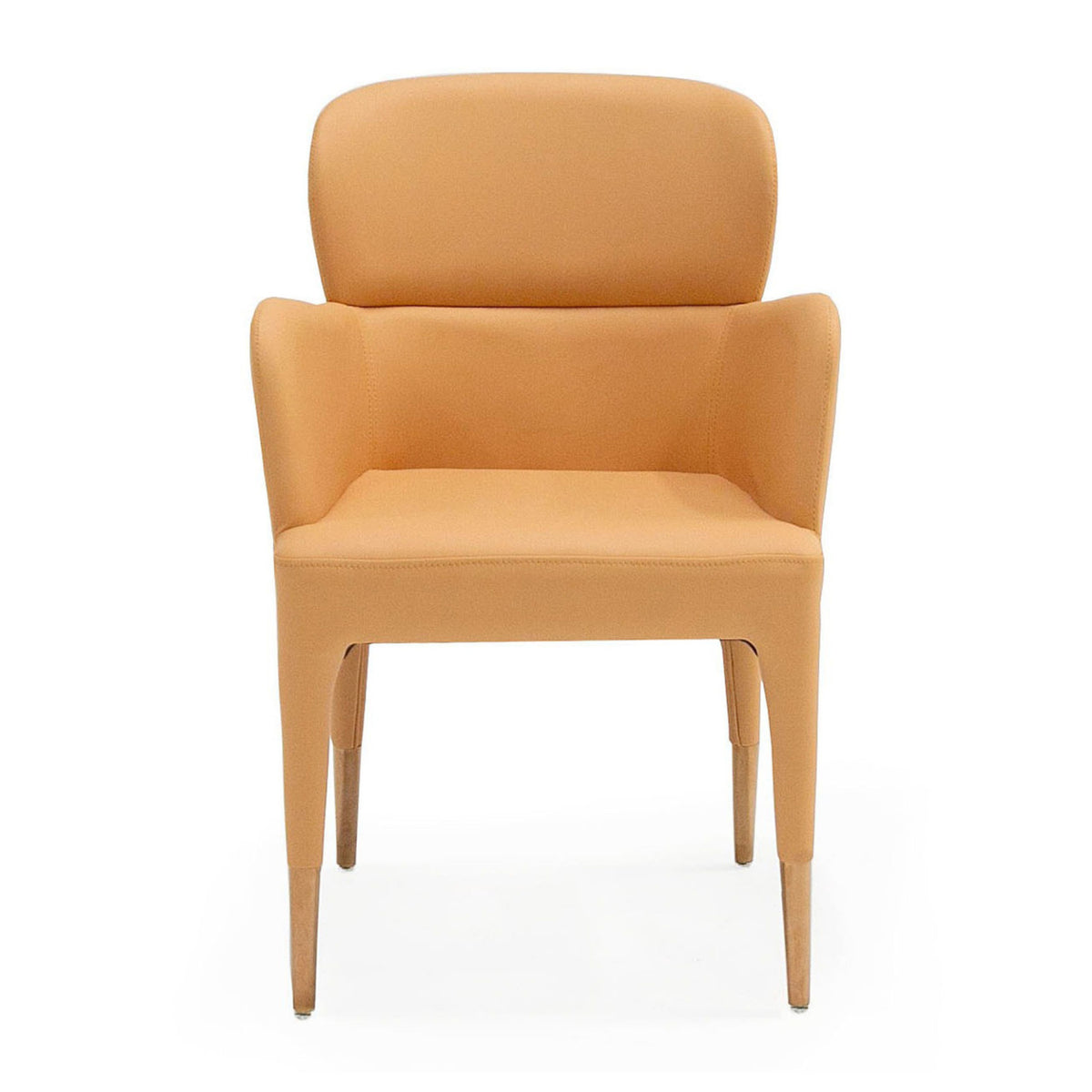 Modern European furniture - Vegan Leather Dining Chair - www.oroa.com