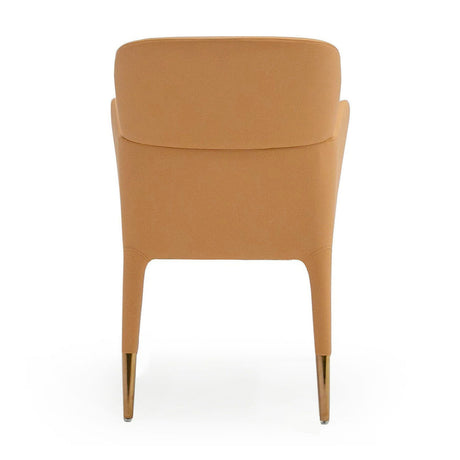Modern European furniture - Vegan Leather Dining Chair - www.oroa.com