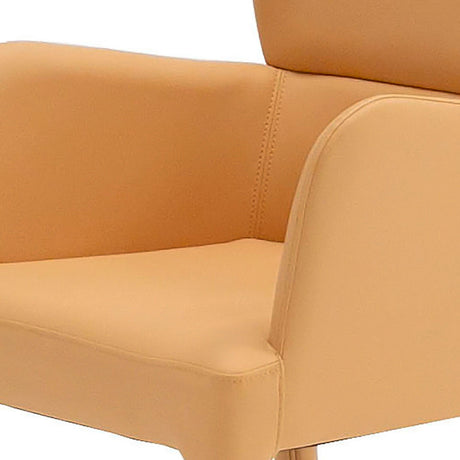 Modern European furniture - Vegan Leather Dining Chair - www.oroa.com