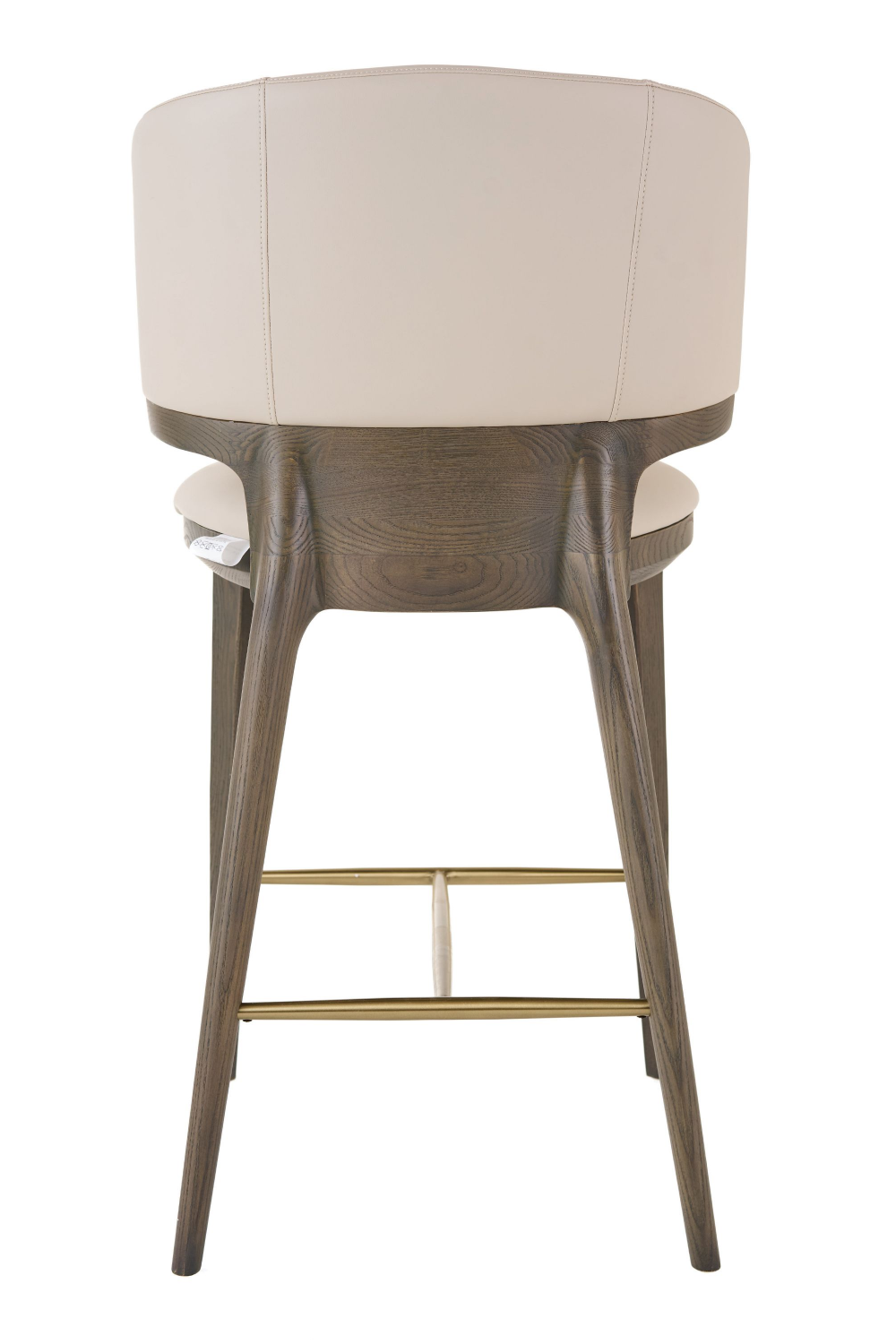 Beige Vegan Leather Counter Chair | OROA Modern Calvary | Oroa.com