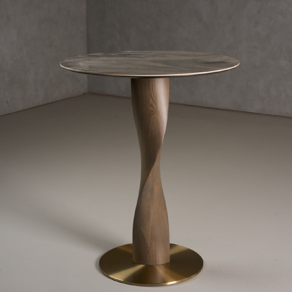   Marbled Ceramic Top Bar Table | Oroa.com