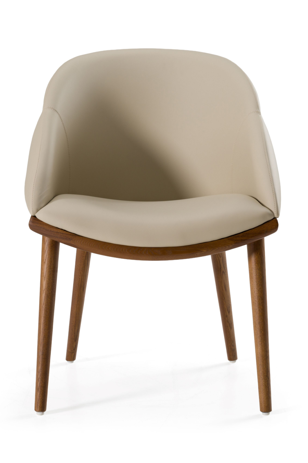 Beige Vegan Leather Dining Chair | OROA Modern Michael | Oroa.com