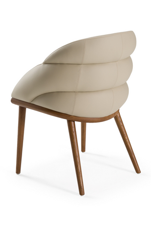 Beige Vegan Leather Dining Chair | OROA Modern Michael | Oroa.com
