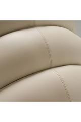 Beige Vegan Leather Dining Chair | OROA Modern Michael | Oroa.com