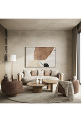 Wooden & Onyx Nesting Coffee Tables (3) | OROA Modern Raywood | Oroa.com